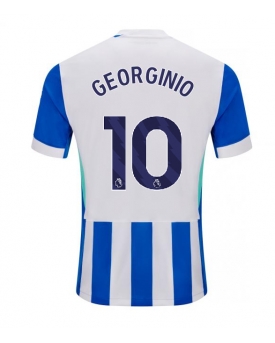 Brighton Georginio Rutter #10 Maglia Gara Casa Repliche 2025-26 Maniche Corte